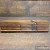 Rare Antique Four Reed Beechwood Moulding Plane - 18th Century