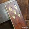 Vintage W. Marples Cabinetmaker’s Large Rosewood & Brass 18 ½” Try Square