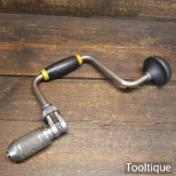 Vintage Stanley No: 144 Carpenter’s Ratchet Brace 10" Swing - Good Condition