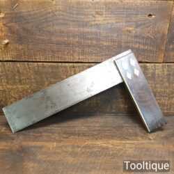 Vintage Carpenters 12” Rosewood & Brass Try Square - Good Condition