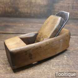 Vintage Pattern Maker’s Beechwood Hollowing Roughing Out Plane