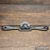 Vintage Stanley England No: 63 Curved Sole Metal Spokeshave - Ready To Use