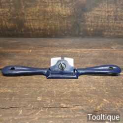 Vintage Record No: A64 Flat Soled Metal Spokeshave - Ready To Use