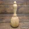 Nice Solid Oak 5oz Woodcarving Tapping Mallet 3 ½” Head - Unused Condition