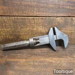 Unusual Vintage 13” Double Jawed Monkey Wrench - Good Condition