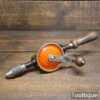 Vintage Stanley No: 803 Double Pinion Egg Beater Hand Drill - Good Condition