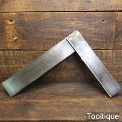 Vintage Carpenters 12” Rosewood & Brass Try Square - Good Condition