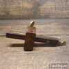 Vintage Carpenter’s Rosewood & Brass Mortise Gauge - Good Condition