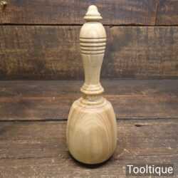 Nice Solid Ash 5oz Woodcarving Tapping Mallet 3 ½” Head - Unused Condition