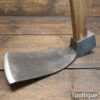 Large Vintage Wheelwright’s Adze 30″ Hickory Handle - Refurbished Sharpened