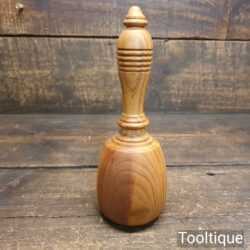 Nice Solid Cherry 5oz Woodcarving Tapping Mallet 3 ½” Head - Unused Condition
