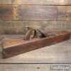 Antique Ohio Tool Co. USA 1823-1920 Carpenter’s 24” Beechwood Trying Plane - Lapped Flat