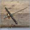 Vintage French Rosewood And Brass Jewellers Bow Drill