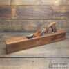 Vintage Carpenter’s 21” Beechwood Trying Plane - Lapped Flat