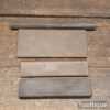 Selection Of 4 No: Square Natural Slip Stones - Good Condition