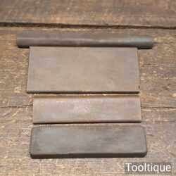 Selection Of 4 No: Square Natural Slip Stones - Good Condition