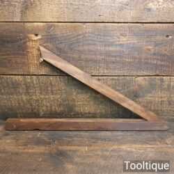 Vintage Cabinet Maker’s 20” Mahogany Bevel - Good Condition