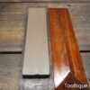 Vintage 8”x 2” Fine India Oil Stone In Nice Box - Lapped Flat Ready To Use