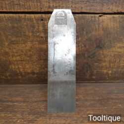 Vintage W. Marples & Sons 2” Toothing Plane Iron - Sharpened Honed