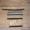 Selection Of 4 No: Natural Slip Stones - Good Condition