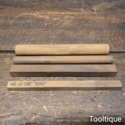 Selection Of 4 No: Fine India Slip Stones - Good Condition