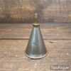 Vintage Moore & Wright Engineer’s Conical Short Spouted Oil Can - Good Condition