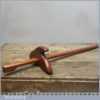 Vintage Cabinet Makers Mahogany Wood Panel Marking Gauge