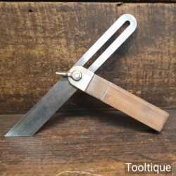 Vintage Marples 9” hardwood & brass bevel - Good Condition Ready To Use
