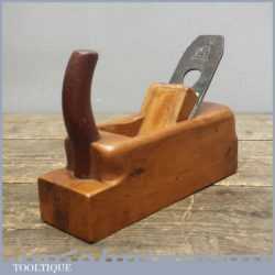 Vintage Craftsman Made G.R.PITT Horned Handle Smoothing Plane