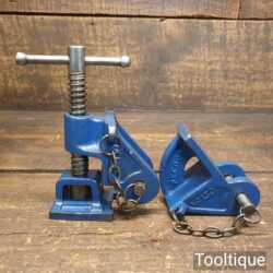 Vintage Pair Of Record No: 130 Sash Clamp Heads - Good Condition