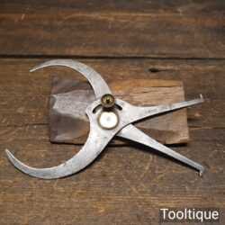 Lovely Pair Of Antique J. Buck c1830-50 Internal / External Caliper Dividers