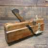 Antique Moseley & Son Carpenter’s Beechwood & Brass Side Fillister