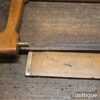 Vintage Beechwood Bow Saw With Sharpened Blade - Good Condition