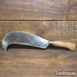 Rare W. C. Till Ltd Battle Sussex 10” Billhook - Sharpened Honed Ready For Use