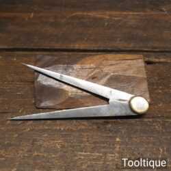 Antique 5” Steel Divider With Good Quality Feel & Construction - Good Condition