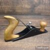 Scarce Vintage Stanley USA No: 40 Smoother Converted To Scrub Plane - Fully Refurbished