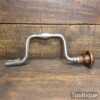 Antique Scotch Brace With Lignum Vitae Head - Good Condition
