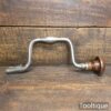 Antique Scotch Brace With Lignum Vitae Head - Good Condition