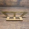 Vintage 7” Solid Brass Mitre Template - Good Condition