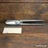 Vintage W. Gilbow Tool Co Ltd 12” Tin Snips - Sharpened Ready For Use
