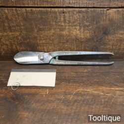 Vintage W. Gilbow Tool Co Ltd 12” Tin Snips - Sharpened Ready For Use