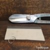 Vintage W. Gilbow Tool Co Ltd 12” Tin Snips - Sharpened Ready For Use