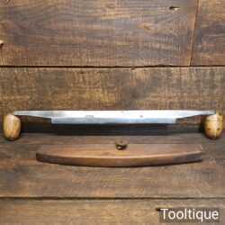 Vintage I. Sorby Carpenter’s Drawknife 11” Cutting Edge - Sharpened Honed