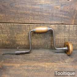 Vintage I. & H. Sorby Square Socket Brace With Thumbscrew - Good Condition