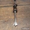 Vintage I. & H. Sorby Square Socket Brace With Thumbscrew - Good Condition