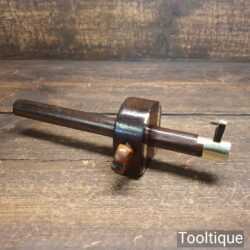 Vintage Carpenter’s Rosewood & Brass Cutting Gauge - Good Condition