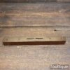 Vintage W. Kent 9” Mahogany & Brass Spirit Level - Good Condition