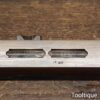 Vintage W. Kent 9” Mahogany & Brass Spirit Level - Good Condition