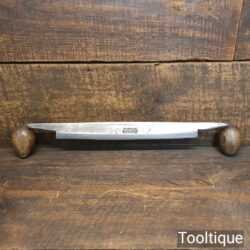 Vintage W. Gilpin Carpenter’s Drawknife 10” Cutting Edge - Sharpened Honed