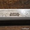 Vintage W. Gilpin Carpenter’s Drawknife 10” Cutting Edge - Sharpened Honed